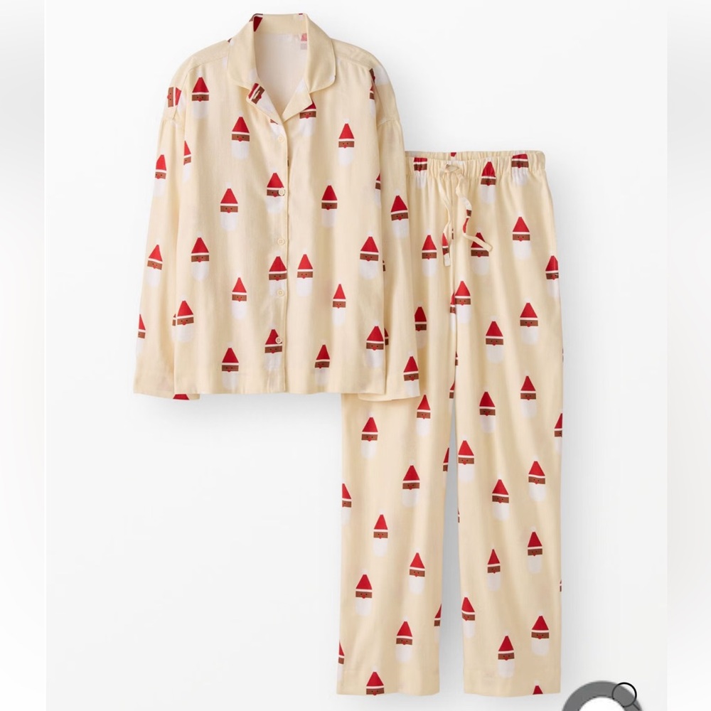 Hanna Andersson Scandi Santa Flannel PJ Set